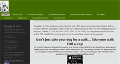 Desktop Screenshot of bmhumane.org